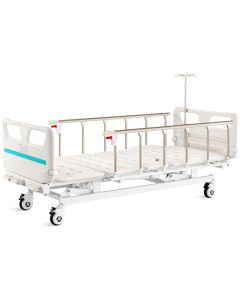 LETTO A 4 SEZIONI AD ALTEZZA VARIABILE 3 manovelle con ruote