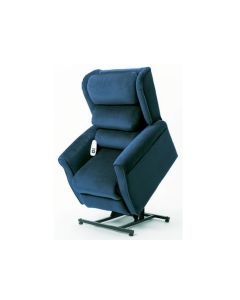 POLTRONA RELAX ELEVABILE GINEVRA 2 motori - blu 