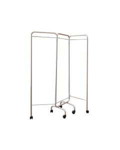 PARAVENTO A 3 ANTE CON RUOTE - senza tende