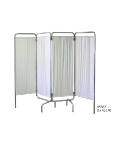 PARAVENTO A 4 ANTE - senza tende