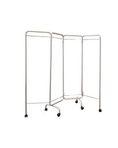 PARAVENTO A 4 ANTE CON RUOTE - senza tende