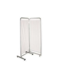 PARAVENTO a 2 ANTE - bianco
