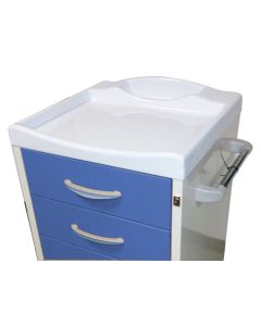 CARRELLO UTILITY blu 4 cassetti 