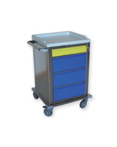 CARRELLO MODULARE INOX 1+3 cassetti