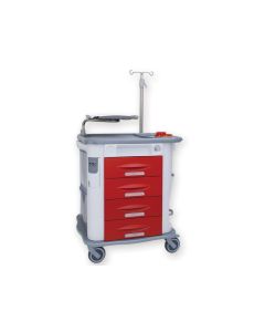 CARRELLO AURION EMERGENZA colore rosso