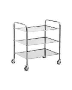 CARRELLO LANCART 70x50xh80 cm con 3 ripiani
