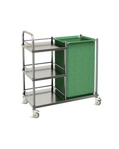 CARRELLO LAVANDERIA con 3 ripiani