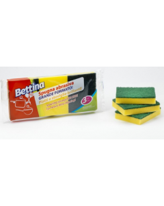 Arix spugna con retina grande cm 12x9x2,5 cm pz 3