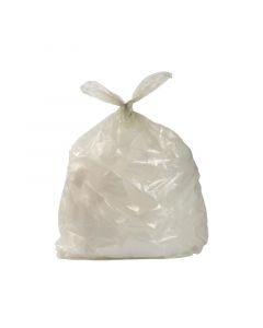 Sacchi per spazzatura ambra pesanti 60 x 70 cm 75 MY conf. 19 kg