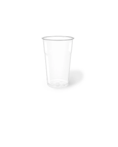 Bicchieri trasparenti in R-PET monouso 500 cc conf. 50 pezzi - ARISTEA