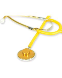 FONENDO IN ALLUMINIO MODELLO TRAD GIMA colorato giallo