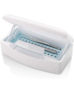 Vaschetta disinfetta strumenti bianca-cm 22x11x7 h