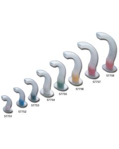 Cannula di Guedel orofaringea non sterile mis. 100 mm colore rosso conf. 50 pezzi