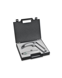 Set laringoscopio Maxlite Flexi F.O. 2 lame McIntosh 3-4 con manico ricaricabile