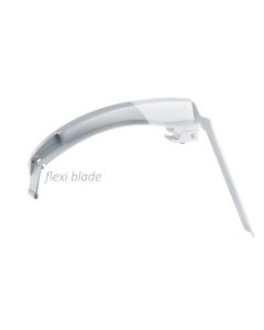 Lama laringoscopio Flexi F.O. Maxlite Mc Intosh n4 punta mobile in acciaio inox