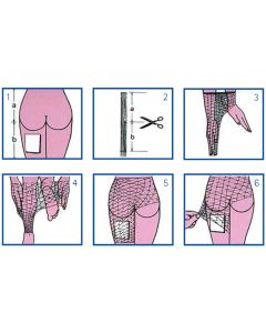 Rete tubolare elastica, latex free, bacino calibro G conf. 1 pezzo