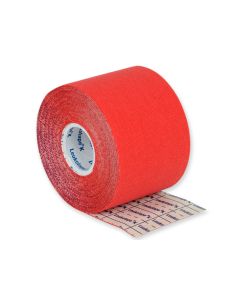 Leukotape K, tape per taping neuromuscolare bsn, 5x5 cm, colore rosso, conf. 1 pezzo