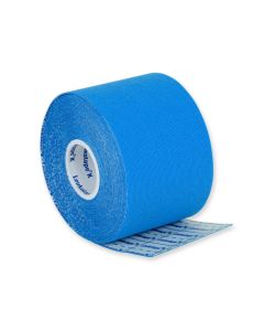 Leukotape K, tape per taping neuromuscolare bsn, 5x5 cm, colore blu, conf. 1 pezzo