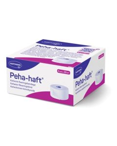PEHA-HAFT 30043 BENDA ELASTICA COESIVA 20 m x 4 cm latex free Hartmann