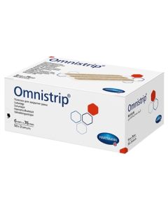 Cerotto sutura sterile in TNT OMNISTRIP 6x76 mm 540683 conf. 150 pz HARTMANN