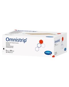 Cerotto sutura sterile in TNT OMNISTRIP 6x101 mm 540684 conf. 500 pz HARTMANN