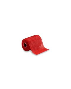 Scotchcast 3M benda sintetica 7,5cm x 3,65m rosso, conf. 10 pezzi