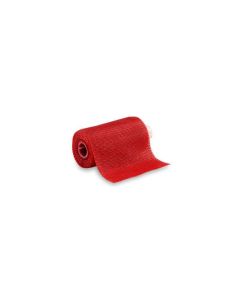 Scotchcast 3M benda sintetica 10cm x 3,65m rosso, conf. 10 pezzi