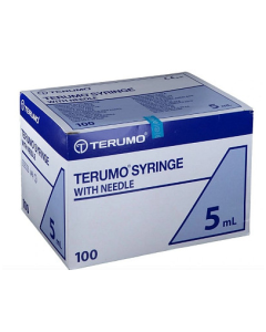 SIRINGHE SENZA AGO TERUMO 5 ml - Luer Lock concentrico  - sterili conf. 100 pezzi