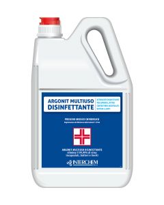 INTERCHEM ARGONIT MULTIUSO DISINFETTANTE disinfettante alcolico per superfici 5 litri