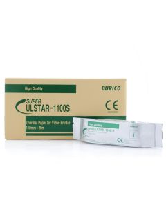 Carta videostampante durico, termica per ecografi, compatibile Sony UPP 110S, conf. 5 pezzi