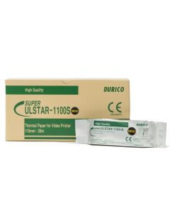 Carta videostampante durico, termica per ecografi, compatibile Mitsubishi K61S, KP61S, KP61B, conf. 5 pezzi