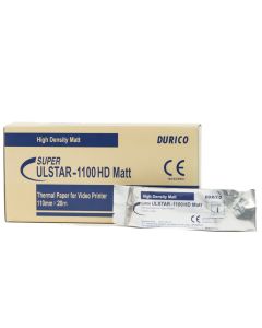 Carta videostampante durico, termica per ecografi, compatibile ULSTAR 110HD, conf. 5 pezzi