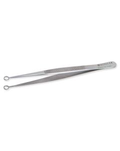 Pinza terza palpebra, acciaio inox per veterinaria 11 cm, conf. 1 pezzo