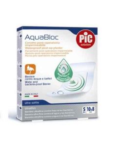 Pic cerotto Aquabloc 8 x 10 cm conf 5 pezzi