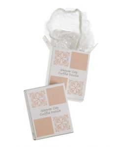 Cuffia doccia astucciata in cartone Acanto Leone Decorazioni  100 pezzi