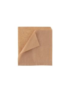 Portapanino - sacchetti aperti in carta antigrasso avana 17 x 18 cm 1000 pezzi