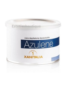 Cera depilatoria azulene in vasetto da 400 ml Xanitalia