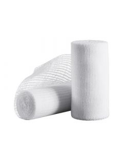 Rays Benda di garza orlata in cotone 7 cm x 5 metri