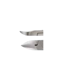 Tronchesina unghie taglio concavo 15 mm-Acciaio inox