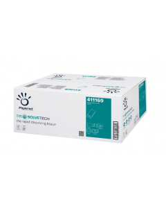 Papernet 411169 asciugamano piegato a V idrosolubile Dissolvetech 3150 pezzi