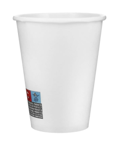 Bicchiere 350 cc cartoncino bianco 50 pezzi