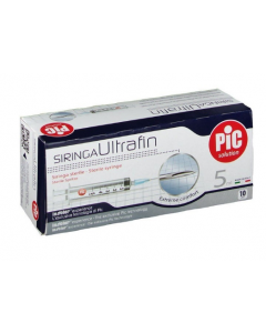 Siringhe Pic Ultrafine 5 ml 10 pezzi