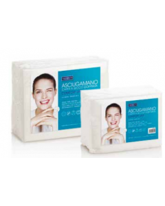 Asciugamano monouso in carta a secco 30 x 40 cm 50 pezzi Xanitalia