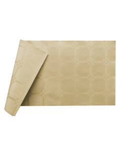 Tovaglia crema damascata 100 x 100 cm 150 pezzi