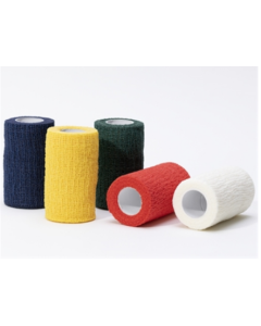 BENDA ELASTICA COESIVA 4 m x 8 cm - colori misti Gima conf. 10 pezzi