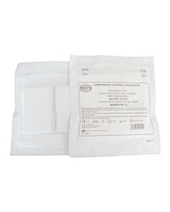 Rays garza sterile in cotone piegata 16 strati 5 x 5 cm conf. 5 pezzi