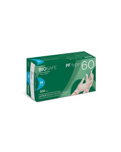 RAYS BIOSAFE PP TYPE 60 Guanto in lattice senza polvere conf. 100 pezzi