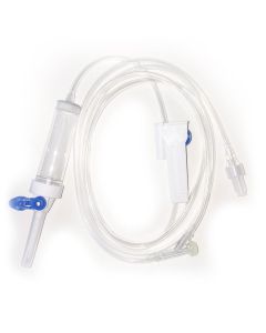 Deflussore Med's con punto di infusione ad Y luer lock in busta sterile