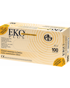 Gardening guanto lattice EKO PLUS senza polvere conf. 100 pezzi