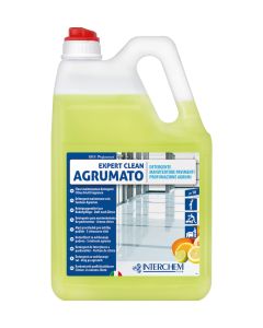 INTERCHEM EXPERT CLEAN AGRUMATO detergente profumato per pavimenti 5 litri